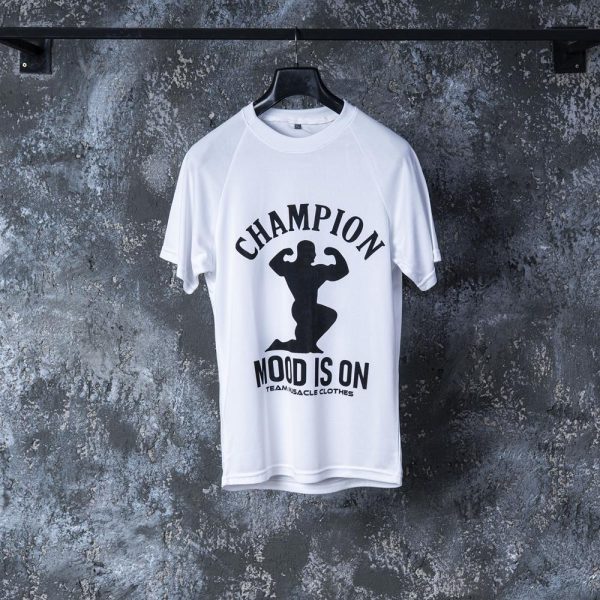 تیشرت سوزنی CHAMPION سفید