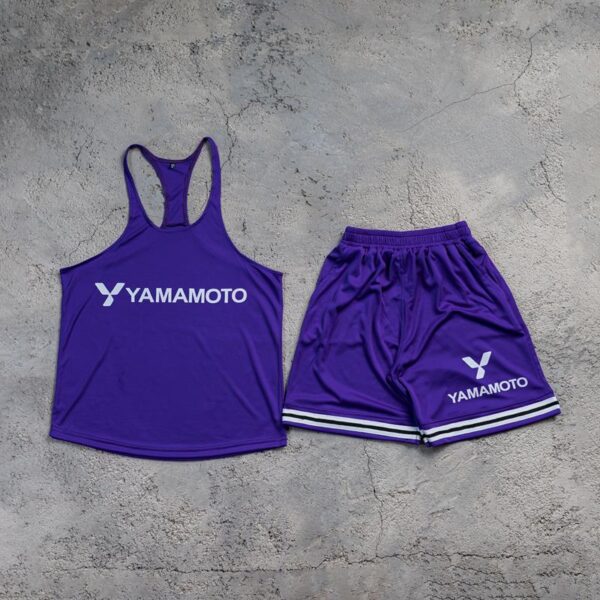 ست رکابی و شلوارک YAMAMOTO (رنگبندی)